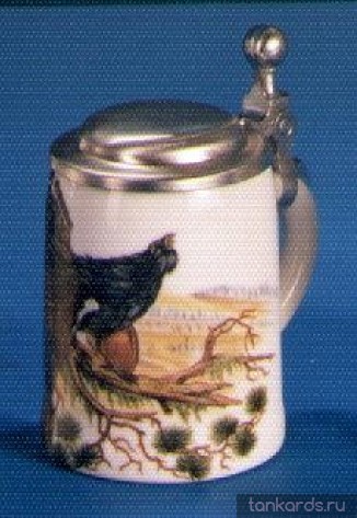 Кружка малютка сувенирная, подарочная с изображением индейки